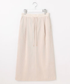 自由区 L 【17号サイズまで展開・SHIHOさん着用】ソフトコーデュロイ スカート