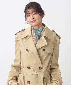 MOONBAT 【WEB限定】PAUL & JOE ACCESSOIRES シルクシフォンスカーフ 58×58cm