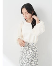 earth music&ecology マジョリカプリーツプルオーバー