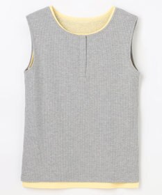 ANY L 【2SET】ツインセットヘンリーネックタンクトップ