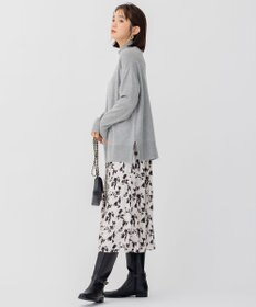 23区 CARIAGGIウールカシミヤ ハイネック ニット