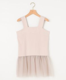 組曲 チュールレイヤード タンク