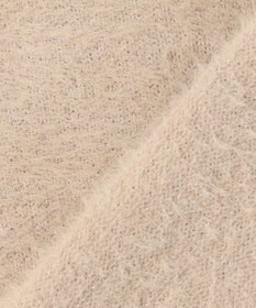 ANY L ショートシャギープルオーバーニット