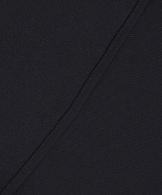 ICB L 【新色追加】BackSatinAmunzen 5分袖配色ボウタイブラウス