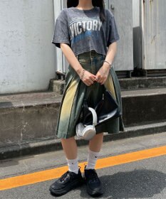 WEGO ヴィンテージウォッシュショートT