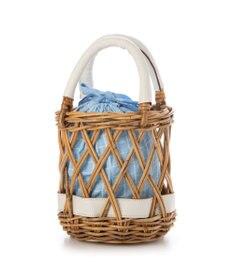 UNBILLION ペルケ perche / 透かし網姫路レザー2WAYかごバッグ