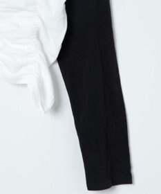 WEGO シャーリングデザインラグランロンT