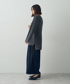 YECCA VECCA サテンタックワイドパンツ