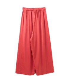 YECCA VECCA サテンタックワイドパンツ