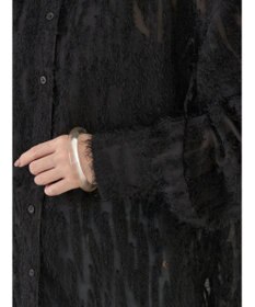 earth music&ecology ジャガードシャツ