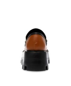 STEVE MADDEN MOTORIDE 厚底チェーンローファー