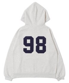 WEGO 裏起毛スタジアムロゴジップパーカー