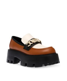 STEVE MADDEN MOTORIDE 厚底チェーンローファー