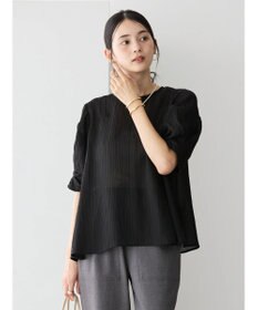 AMERICAN HOLIC 袖コンシャスブラウス