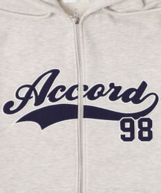 WEGO 裏起毛スタジアムロゴジップパーカー