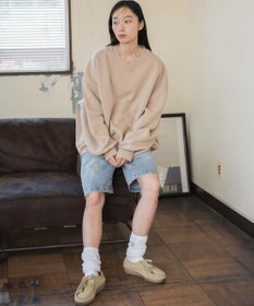 WEGO 【ユニセックス着用/MLXLサイズ展開/新色追加/裏起毛】スウェットプルオーバー