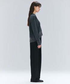 BEIGE， 【洗える】LA MONNAIE / モヘアMIXクルーネックニット