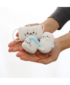 Mother garden しろたん 白いもの マスコットキーホルダー 《マスク》 単品