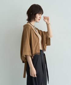 YECCA VECCA 【接触冷感】クロップドデザインジャケット②