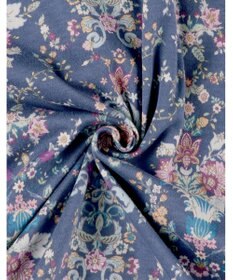 WACOAL パジャマ 長袖 長ズボン 綿100%(本体) ミントン レディース NDX541 /ワコール