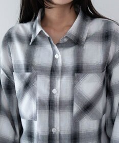 WEGO ショートチェックシャツ