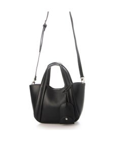 UNBILLION カシュカシュ cachecache / キーチャーム付きラウンドミニ2wayトート