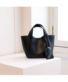 UNBILLION カシュカシュ cachecache / キーチャーム付きラウンドミニ2wayトート