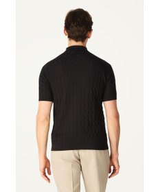 DAKS John Smedley for DAKS ハウスチェックポロシャツ