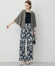 ICB L フライスリーブ Vネックカーディガン