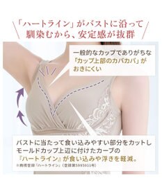 BRADELIS New York 【BRADELIS NewYork peace】綿混キャッチャーカップレースブラキャミ24 ノンワイヤー 補正 下着 ボディスーツ カップ付き ブラトップ