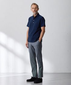 J.PRESS MEN ハイパワーストレッチ シャンブレードビー パンツ