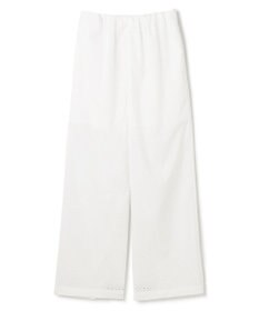 BEIGE， 【洗える】PICCOLO / パンチングドットイージーワイドパンツ