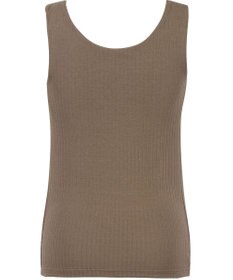 Wing カップ付きノースリーブ　【シンクロブラトップ　リブタイプ】　ラクしてきれいなシルエット　ウイング／ワコール　ET1171