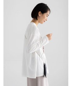 Te chichi フォトプリントロングスリーブTシャツ