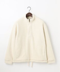 JOSEPH ABBOUD MOUNTAIN 【SPACE／UNISEX】ボアソリッド プルオーバー