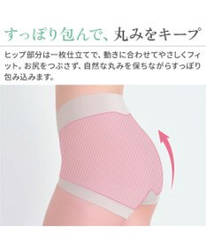 BRADELIS New York 【BRADELIS NewYork peace】シルク混素肌しっとりDailyショーツ26 ブラデリス 補正下着 深め