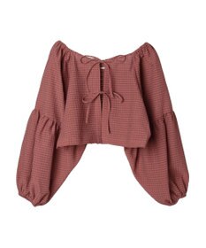 Green Parks ■ＥＳＣＡＲ　２ｗａｙ　シアーギンガムプルオーバー