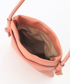 LA BAGAGERIE 【MONICA】ミニウォレット付き　ノットショルダーバッグ