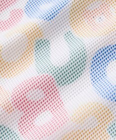 MIKI HOUSE HOT BISCUITS 【80-120cm】 ロゴ総柄 ウインドブレーカー