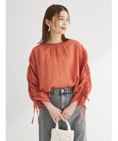 Green Parks ・ＥＬＥＮＣＡＲＥ　ＤＵＥ　バックリボンブラウス