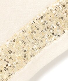 23区 S 【洗える】スパンコールシアー ニットT