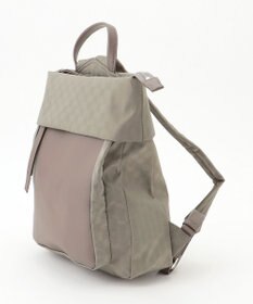 Y'SACCS はっ水ドットジャカード リサイクルレザーコンビ リュック