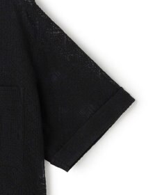 23区 【SLOW/一部店舗限定】モチーフレース 半袖 シャツ