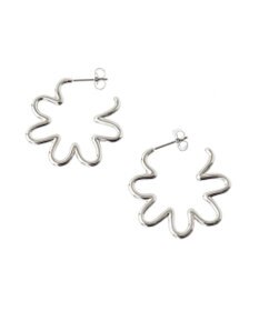 Green Parks ・ＨＡＬＦ　ＴＩＭＥ　フラワーフープピアス