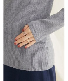 CRAFT STANDARD BOUTIQUE リブタートルネックニットプルオーバー