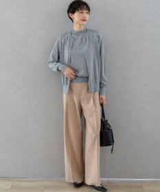 23区 S 【洗える】サステナブルウール ベーシック カーディガン