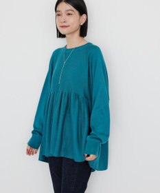 AMERICAN HOLIC ティアードギャザーニットプルオーバー