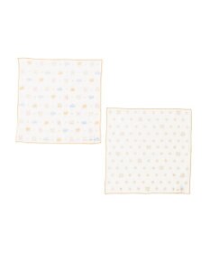 MIKI HOUSE HOT BISCUITS ガーゼハンカチ2枚組セット