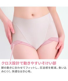 BRADELIS New York 【BRADELIS NewYork peace】シルク混素肌しっとりDailyショーツ26 ブラデリス 補正下着 深め