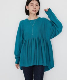 AMERICAN HOLIC ティアードギャザーニットプルオーバー